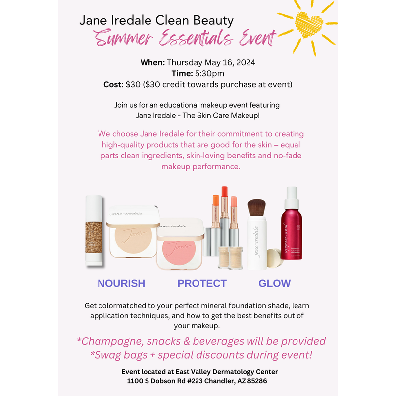 Jane Iredale Event - Summer Essentials