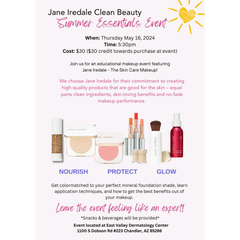 Jane Iredale Event - Summer Essentials