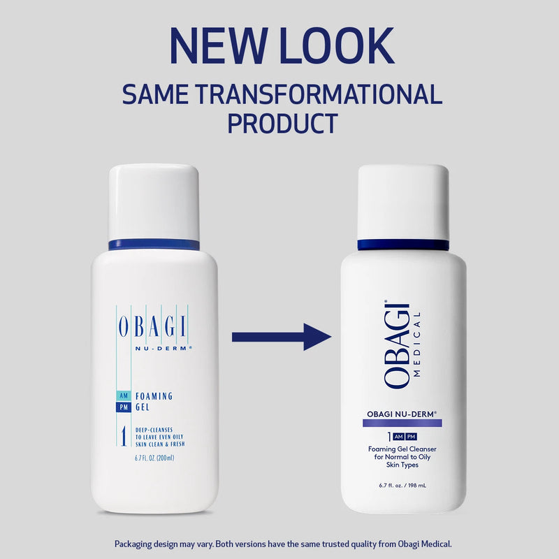 Obagi Nu-Derm Foaming Gel - Normal to Oily (6.7 fl oz - 200 ml)