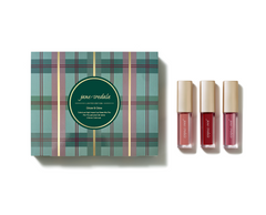 Jane Iredale Glaze & Glow Colorluxe High Impact Lip Glaze Mini Trio