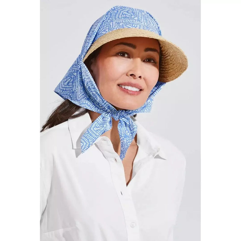 Coolibar Women s Abril Scarf Hat UPF 50 Healthy Glow Skin Store